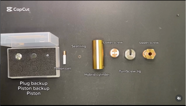 HHPC - 003 Hybrid cylinder × Teflon cell 組立動画